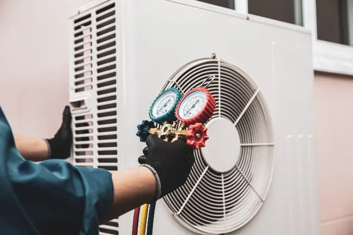 Contrôle technique d’une pompe à chaleur extérieure